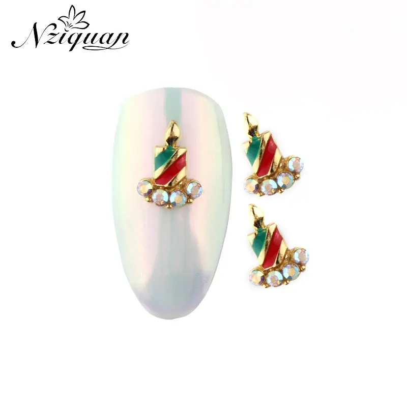 

Christmas boutique set diamond Christmas bell NZIQUAN limited time snap-up accessories stickers 7*8mm a pack of 3D art decoratio