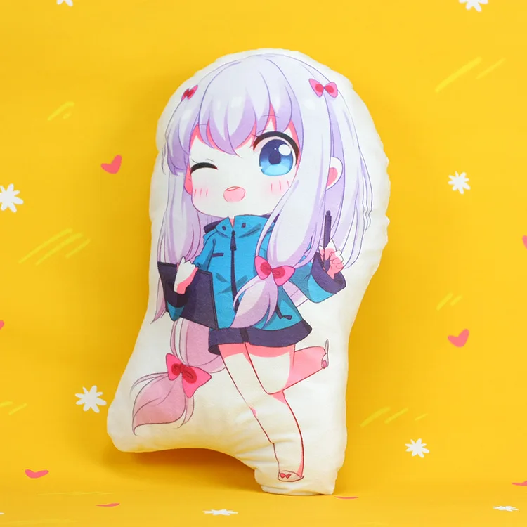 Японское аниме Дата A LIVE Tokisaki Kurumi Сакура сабля мультфильм игрушки плюшевые подушки мягкие офисные спинки подушки Диван Декор