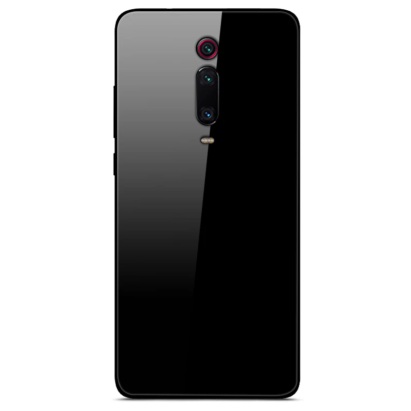black 6,39 ''чехол для Xiaomi mi 9 T, жесткая задняя крышка для Xiaomi mi 9T Pro mi 9T 9 t 9 tPro, чехол для телефона s, силиконовый бампер, Fundas Coque - Цвет: black