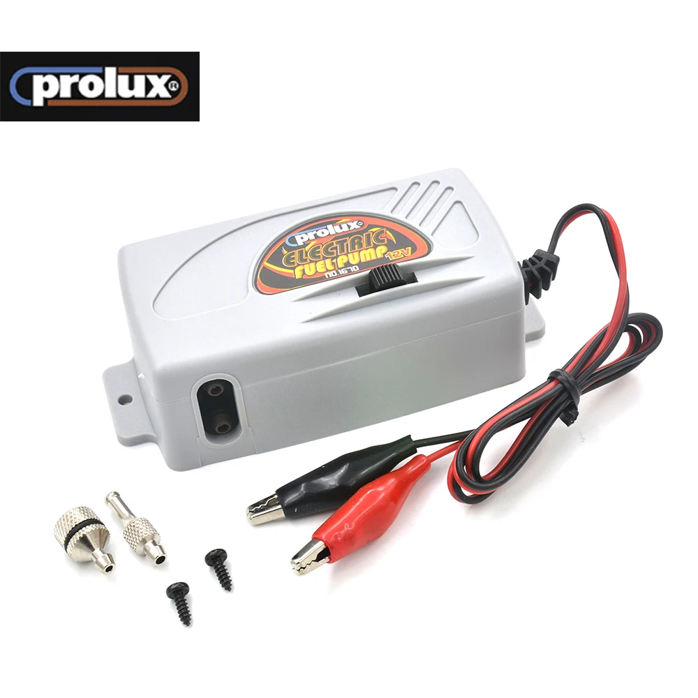 Prolux PX1670 12V Electric Fuel Pump For Nitro Glow Fuels RC Petrol Plane Boat Engieen Parts