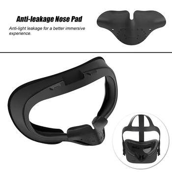 

5 In 1 Kit Easy Install Replacement Facial Interface Bracket Set Accessories Foam Face Cover Pad VR Headset For Quest