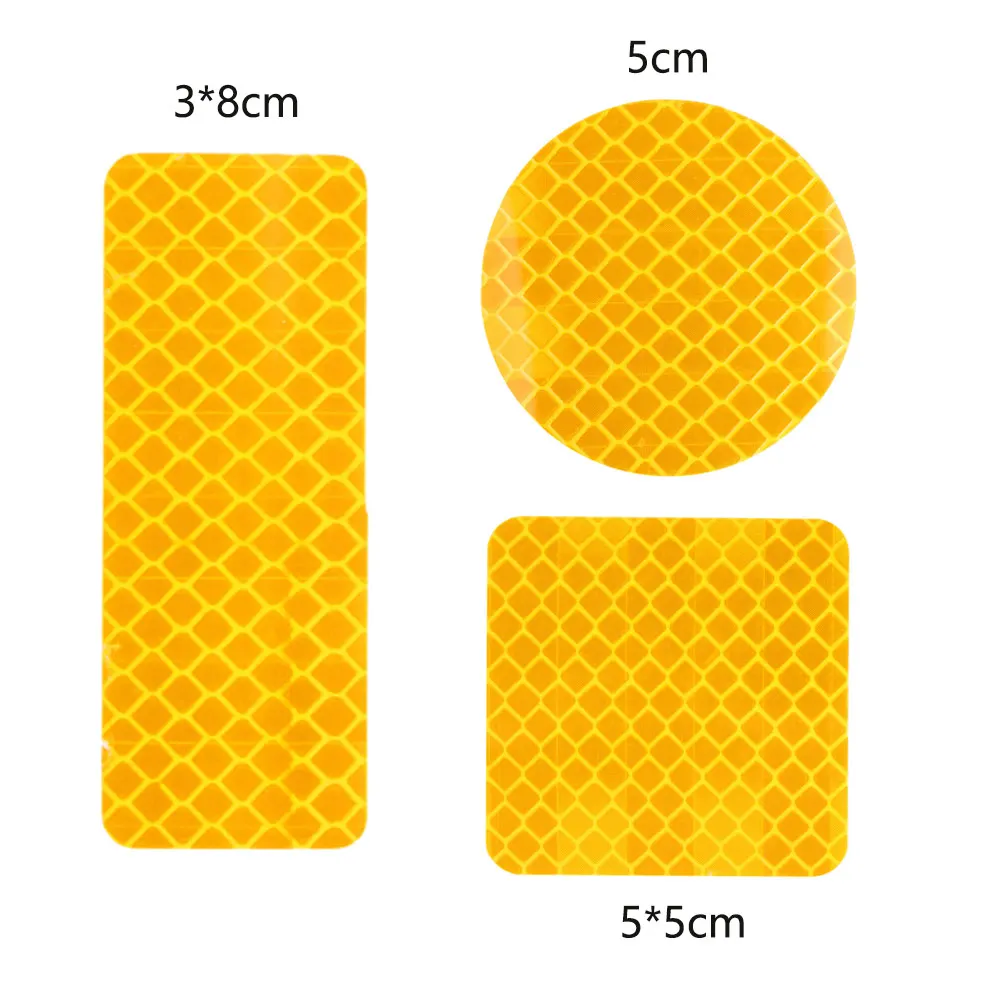 Door Bumper Stickers Reflector Tape Car Reflective Strips Warning Mark