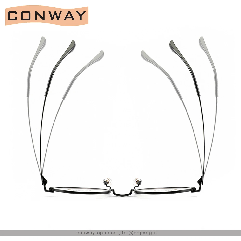 Comway модные многоугольные очки по рецепту оптические линзы Круглая Плоская
