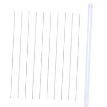 

10 Pieces Bead Needles Metal Threading Needles Bead Weaving for Threading