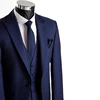Costume Homme Mariage Sur Mesure Wedding Suits For Men Dark Blue Custom Made Bespoke Blue Wedding Tuxedos For Men Peak Lapel 1