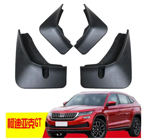 Puou 4 шт. специально для Skoda KOQIAQ GT Авто Брызговики грязевые щитки Брызговики carro fender