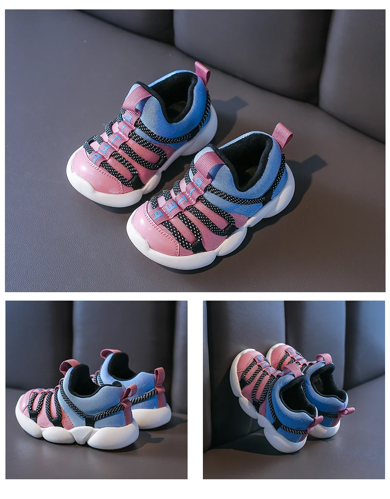 Bakkotie/новые детские туфли; зимняя модная черная теплая меховая спортивная обувь для детей; нескользящая брендовая Повседневная обувь;