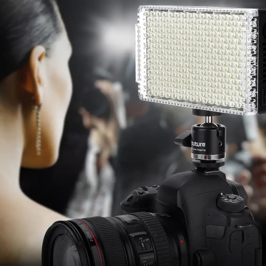 Aputure Amaran AL-F7 двухцветная температура 3200-9500K CRI/TLCI 95+ 256 шт светодиодный бесступенчатая регулировка накамерного видео светильник