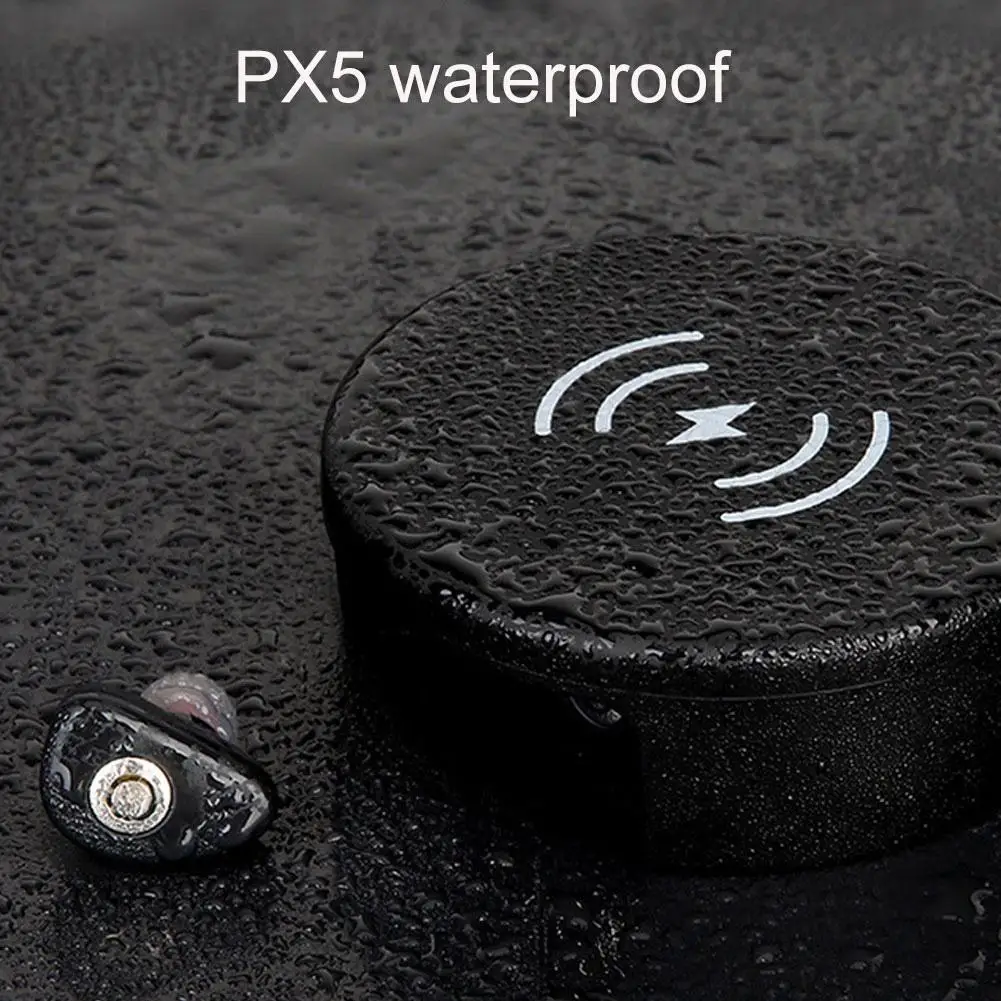 TWS беспроводной Bluetooth 5,0 водонепроницаемый спортивный динамик тяжелый бас наушники-вкладыши Беспроводное зарядное утройство для телефона
