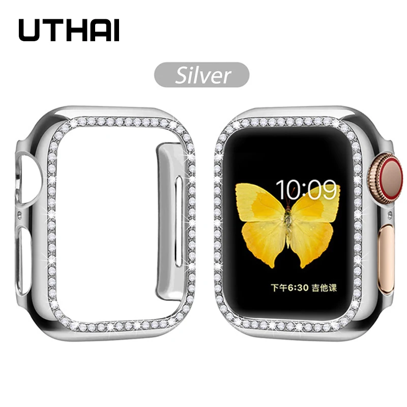 UTHAI P62 ̾Ƹ  ȣ ̽ Ŀ Apple watch Series 5 4 3 2 1 ̽ 44mm 40mm 42mm 38mm iwatch 5 4