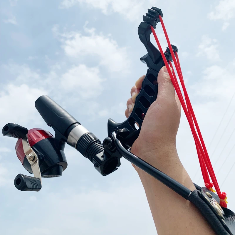 Fishing Metal Wrist Rest Reel Bow Arrow Rest Slingshot Catapult Outdoor  Equipment Paintball Slingshot Fishing Dart Hunting - AliExpress