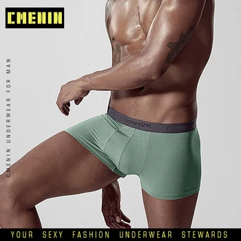 

CMENIN sissy Cotton Letter Low waist Underwear Mens Boxer Homme Trunks Boxer Men Undeware Boxers Top AD306