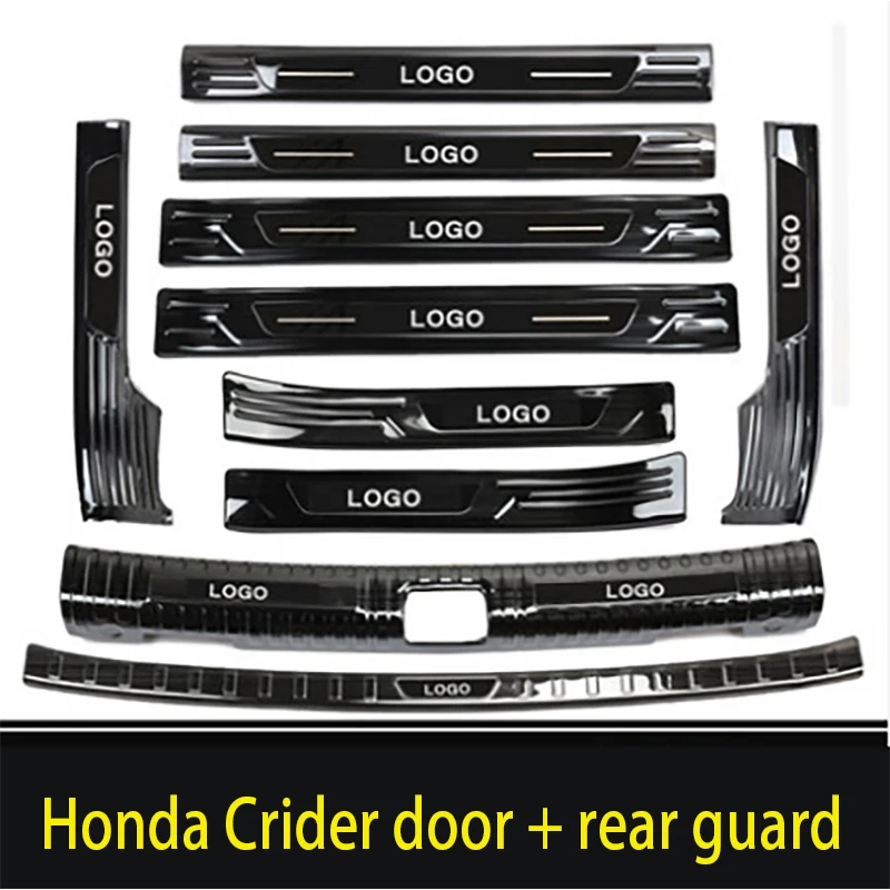 

for 19 Honda CRIDER threshold strip new CRIDER modified decoration special welcome pedal trunk guard