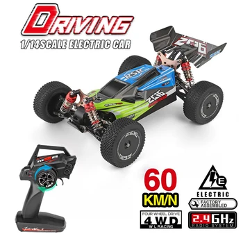 

High Quality Wltoys 144001 1/14 2.4G Remote Control RC Car 4WD High Speed Racing Vehicle Models 60km/h Children Gift Toys