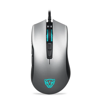 

HOT-Motospeed V70 USB Wired Gaming Mouse PMW3360 12000 DPI Computer RGB LED Multi-Color Backlight
