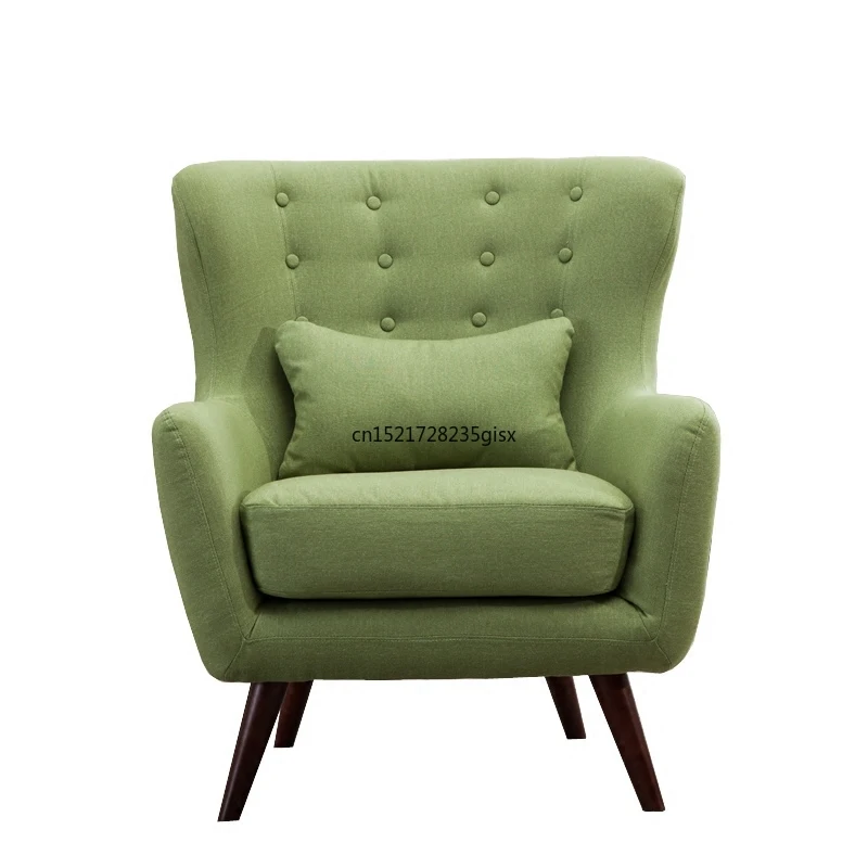 Nordic Stof Enkele Fauteuil Kleine Appartement Eenvoudige Moderne Amerikaanse Woonkamer Zachte Tas Kleine Bank Tijger Stoel Nordic Stof Enkele Fauteuil Kleine Appartement Eenvoudige Moderne Amerikaanse Woonkamer Zachte Tas Kleine Bank Tijger Stoel