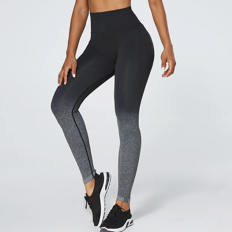 Energy Legging Women Workout Fitness Jogging Running Leggings Gym Tights Stretch Sportswear Yoga Pants 6