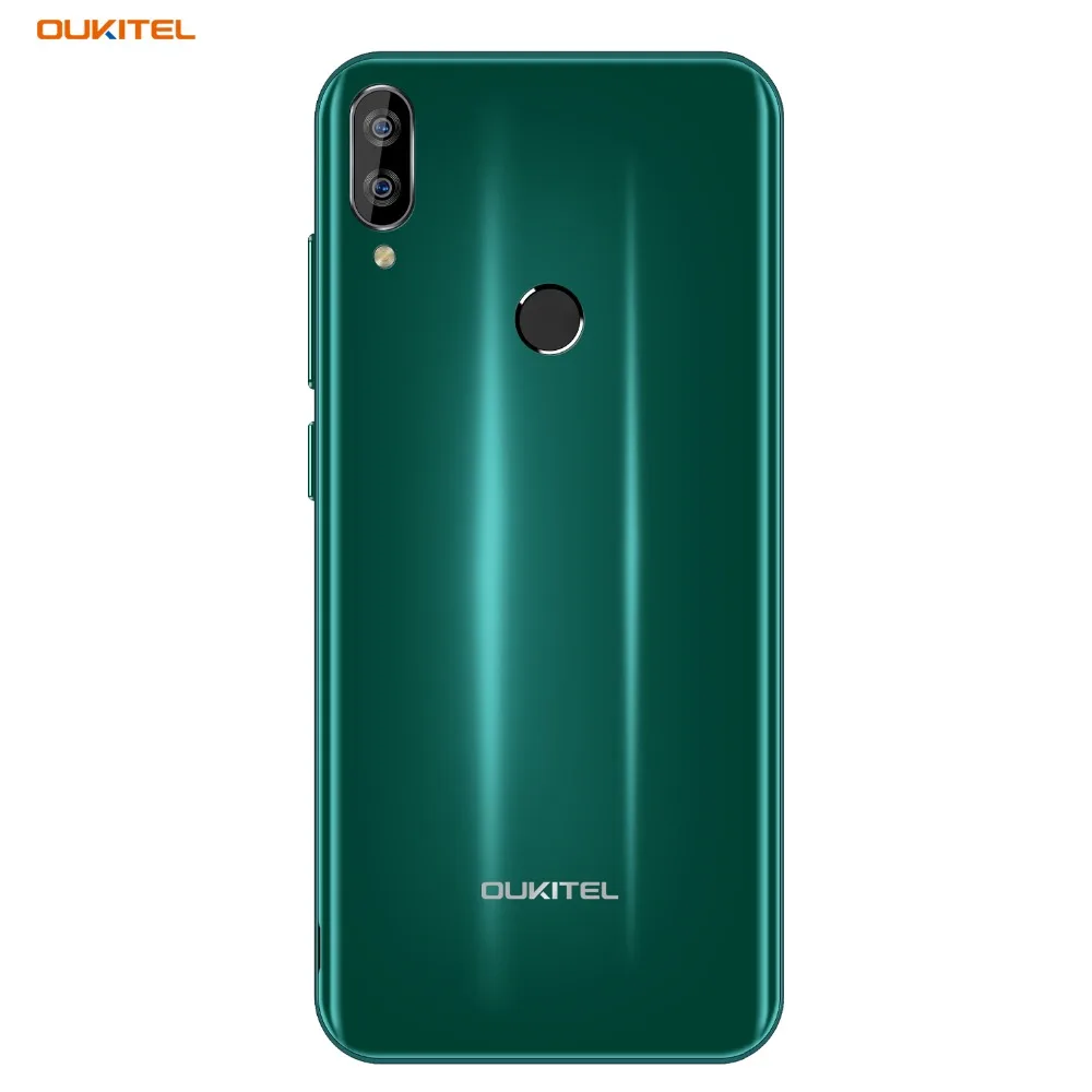 OUKITEL C16 5.71" HD+ 19:9 Android 9.0 Smartphone WaterDrop Fingerprint Mobile Phone MT6580P 2G RAM 16G ROM 2600mAh Unlock