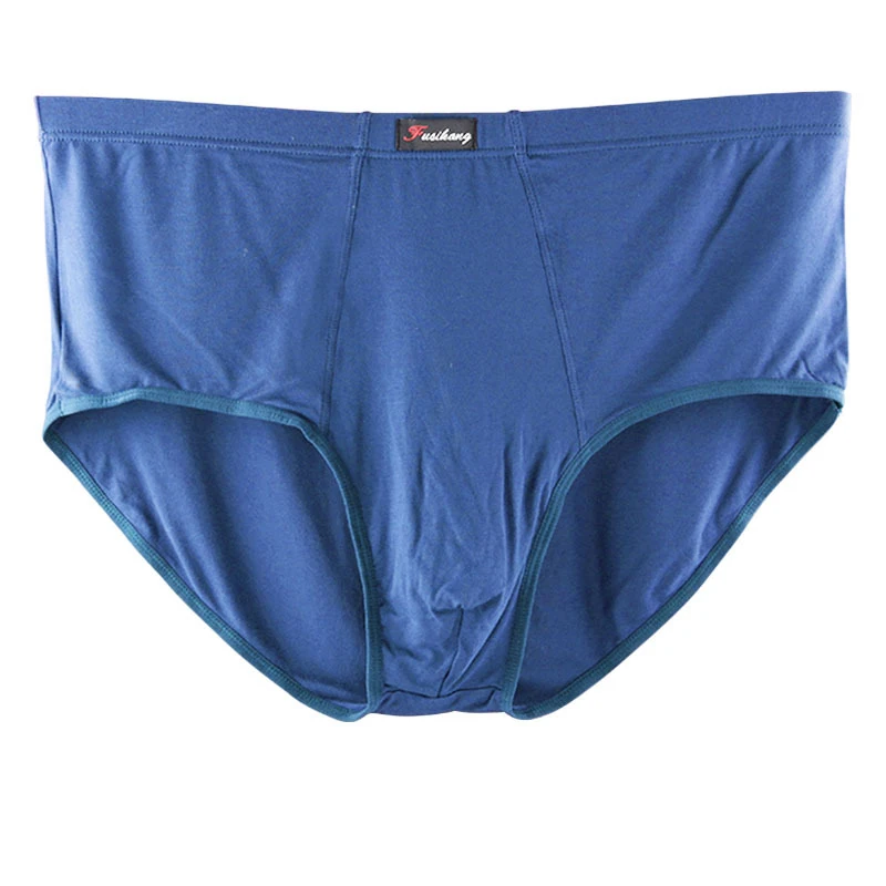 

50kg-150kg 8XL Plus Size Men's Underwear Men Fashion Briefs for Solid Color Inner Wear Underpants
