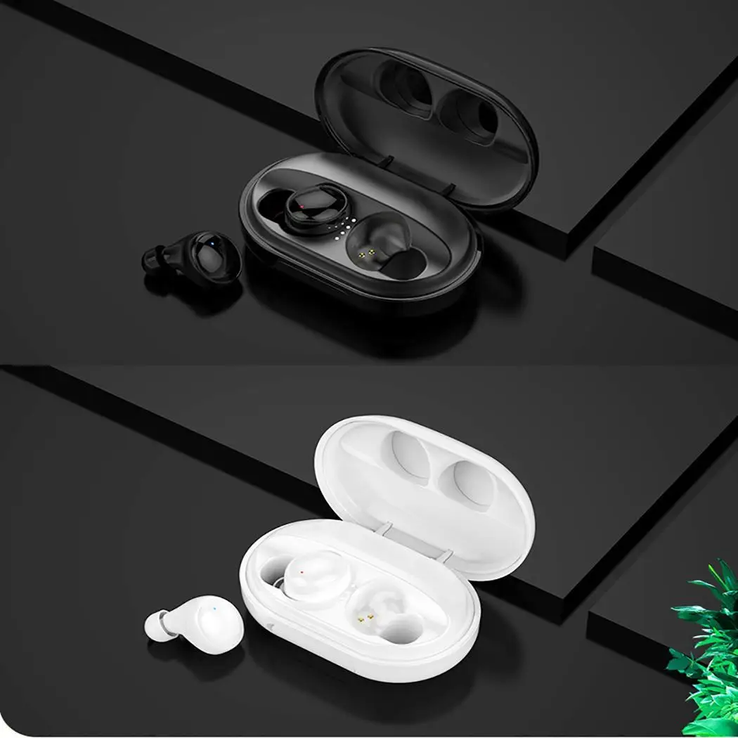 Waterproof Bluetooth Earphones Bass In-Ear Sport 5h Headsets 10 meters 95dB with IPX8 Charging 3500MAH 16 Box