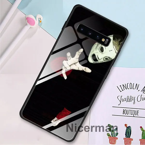 08 Чехлы из закаленного стекла Slipknot Clown Corey Taylor для samsung Galaxy S10 S8 S9 Plus S10e Note 9 10 Plus A50 A30 - Цвет: 08