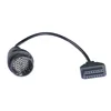 A+++ Quality Full PIN 38 Pin to 16 Pin OBD2 OBDII 38pin Diagnostic Adapter Connector Cable 5