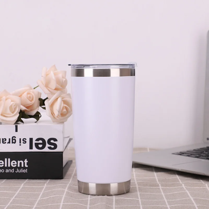 Термокружка с крышкой 20 унций для кофе герметичные вакуумные фляжки из