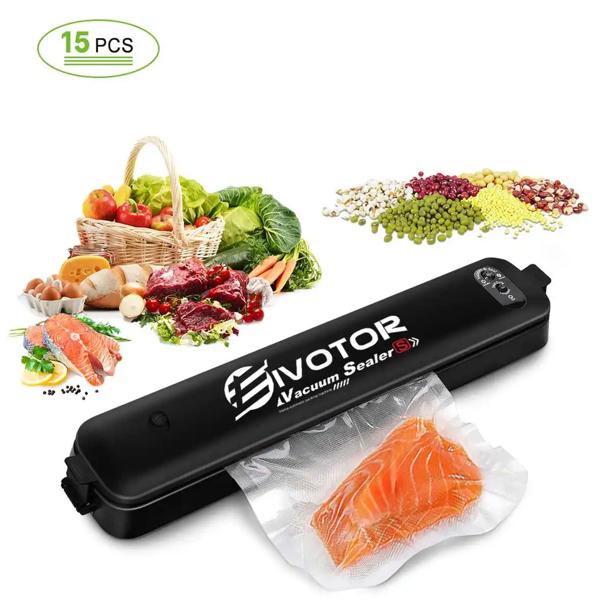Multifunction Vacuum Packing Machine Dry Wet Sous Vide Vacuum Sealer
