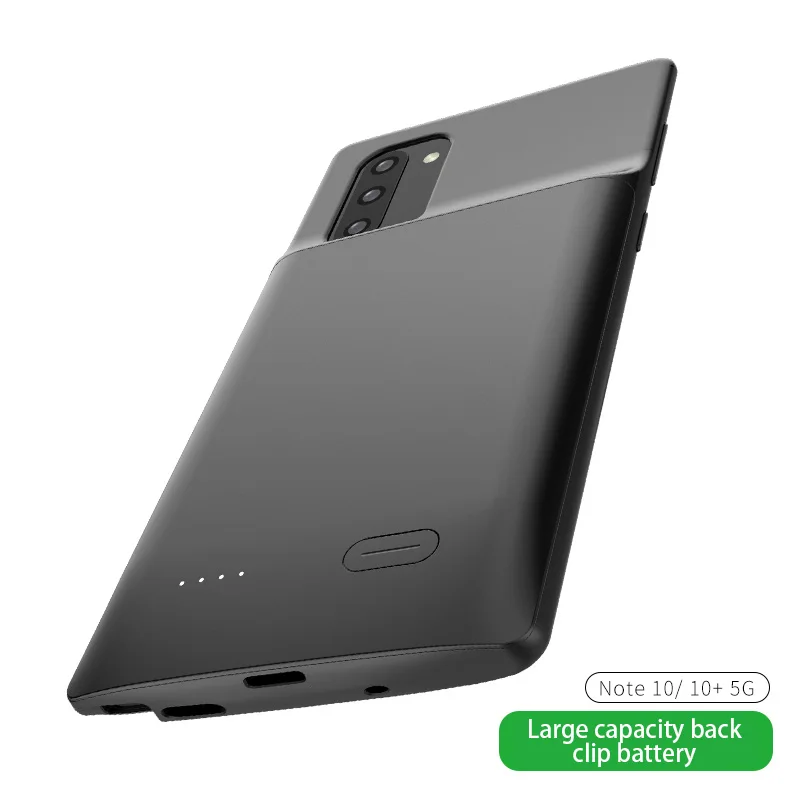 

Powerbank Case For Samsung Galaxy Note 10 Note 10 + 5G Phone External Battery Case Protable Charger Batteria Charging Cover