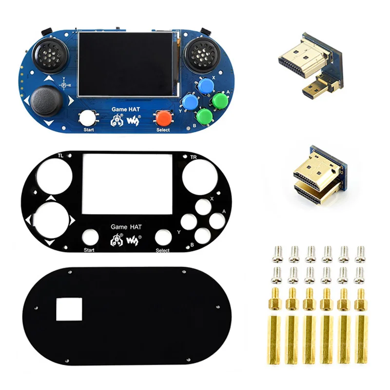 Raspberry Pi 4 B игровая шляпа 3,5 дюймов ips экран игровая консоль разрешение 480x320 Retreo геймпад для Raspberry Pi 3B+/3B/Zero W