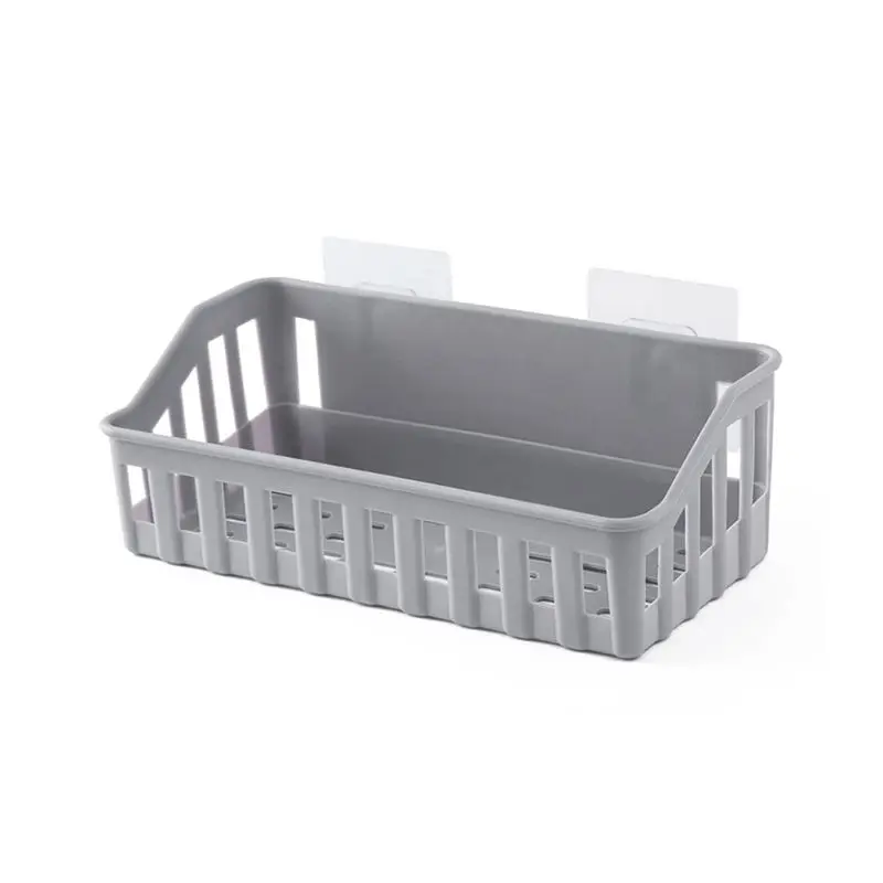 GY Suction Cup Bathroom Rack Free Punch Plastic Wall-Mounted Creative Double Bathroom Large Household Drain Soap Box Household Item - Цвет: GY