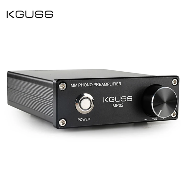 KGUSS MP02 phono preamplifier vinyl record player mini MM PHONO preamp | Электроника