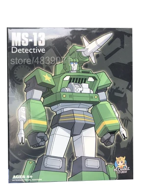 MFT фигурка игрушка G1 MS13 MS13A маленькая пропорция ДЕТЕКТИВНАЯ бронированная машина деформация трансформация - Цвет: MS13A( With Box)