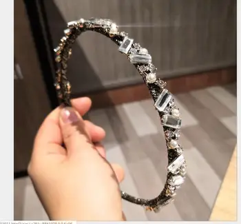 

women Retro meet hair hoop baroque Feng Shui bit hoop hairbands