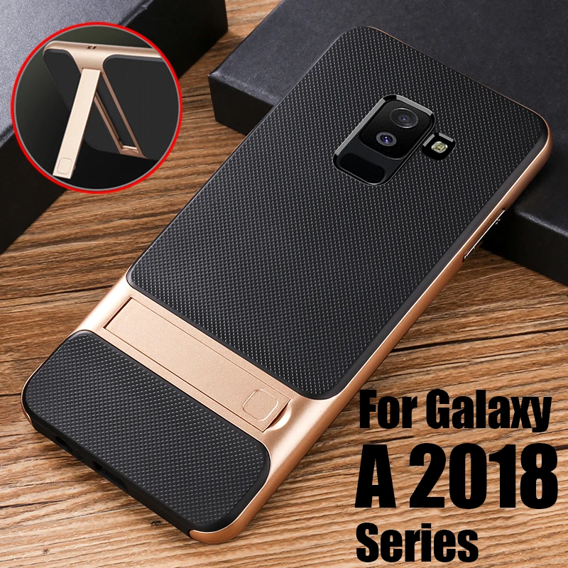 A9 чехол A8 A7 A6 2018 для samsung Galaxy A 8 7 9 6 бампер Galaxya8 телефона Galaxya9 стенд 8a 9a процессором