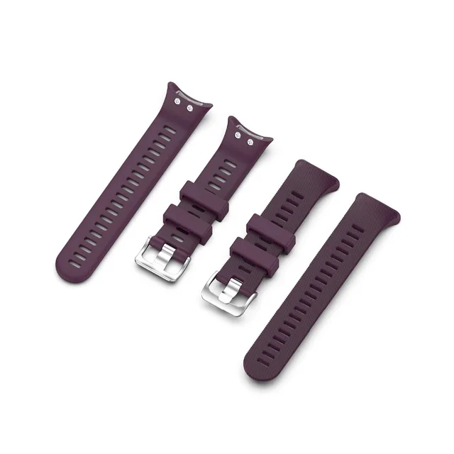 Leather Silicone Metal Nylon Strap WristBand For Garmin Forerunner 45/45S/Swim  2