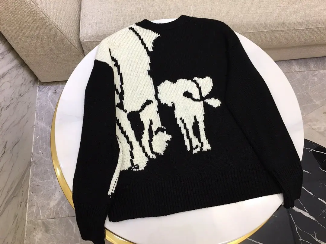 new ladies fashion long-sleeved sexy casual color pullover sweater 1021