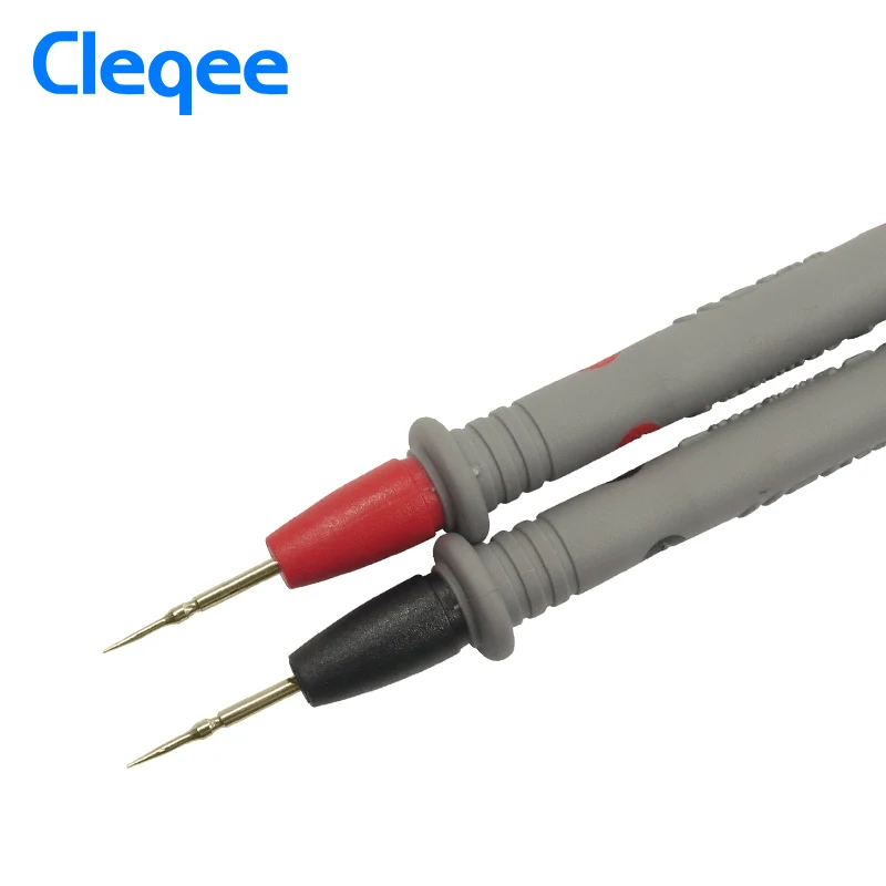 Cleqee P1502 2 шт. датчики для мультиметра Сменные иглы Универсальный зонд Тестовые провода для цифрового мультиметра кабель щупа провода советы
