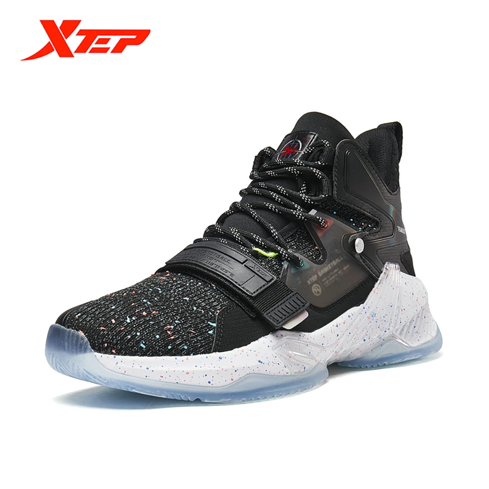 Xtep Men's Basketball Shoes New Arrival Shock Absorption Breathable Non