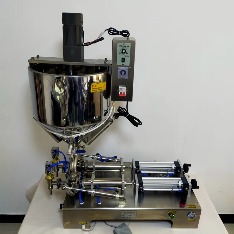 

Double Head Liquid Filling Machine Wine Milk Juice Vinegar Coffee Oil Drink Detergent Liquid Filling Machine