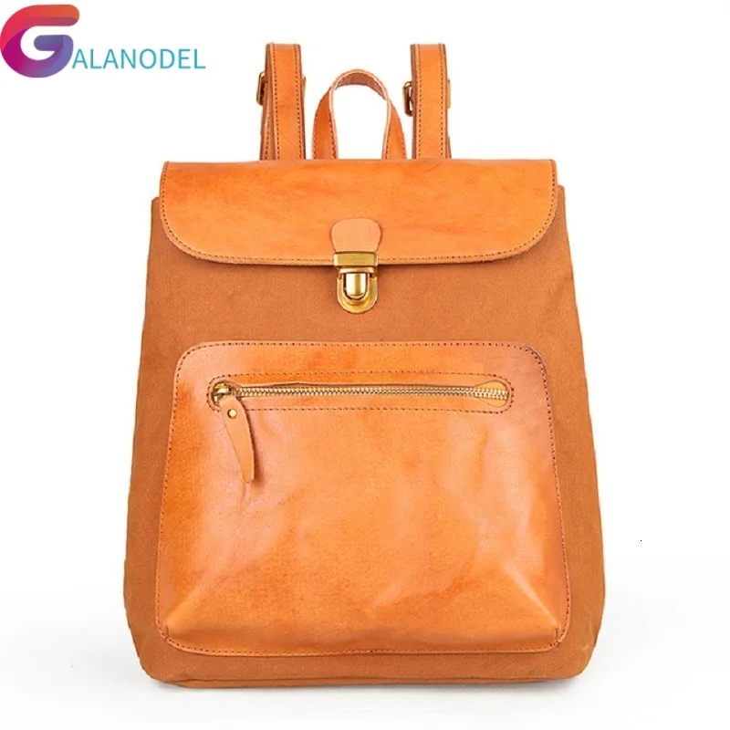 

Leather New Stylish Backpack M220 Canvas Mini Backpack School Bag Military Backpack Women Rucksack Male Knapsack Bagpack Mochila