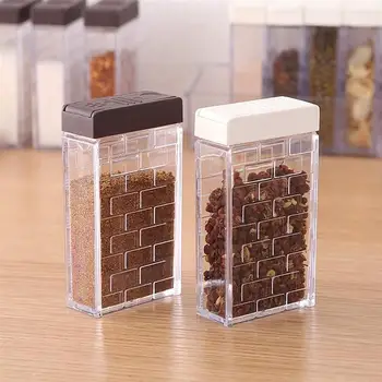 

8pcs Durable Condiment Case Spice Storage Jar for Kitchen Home