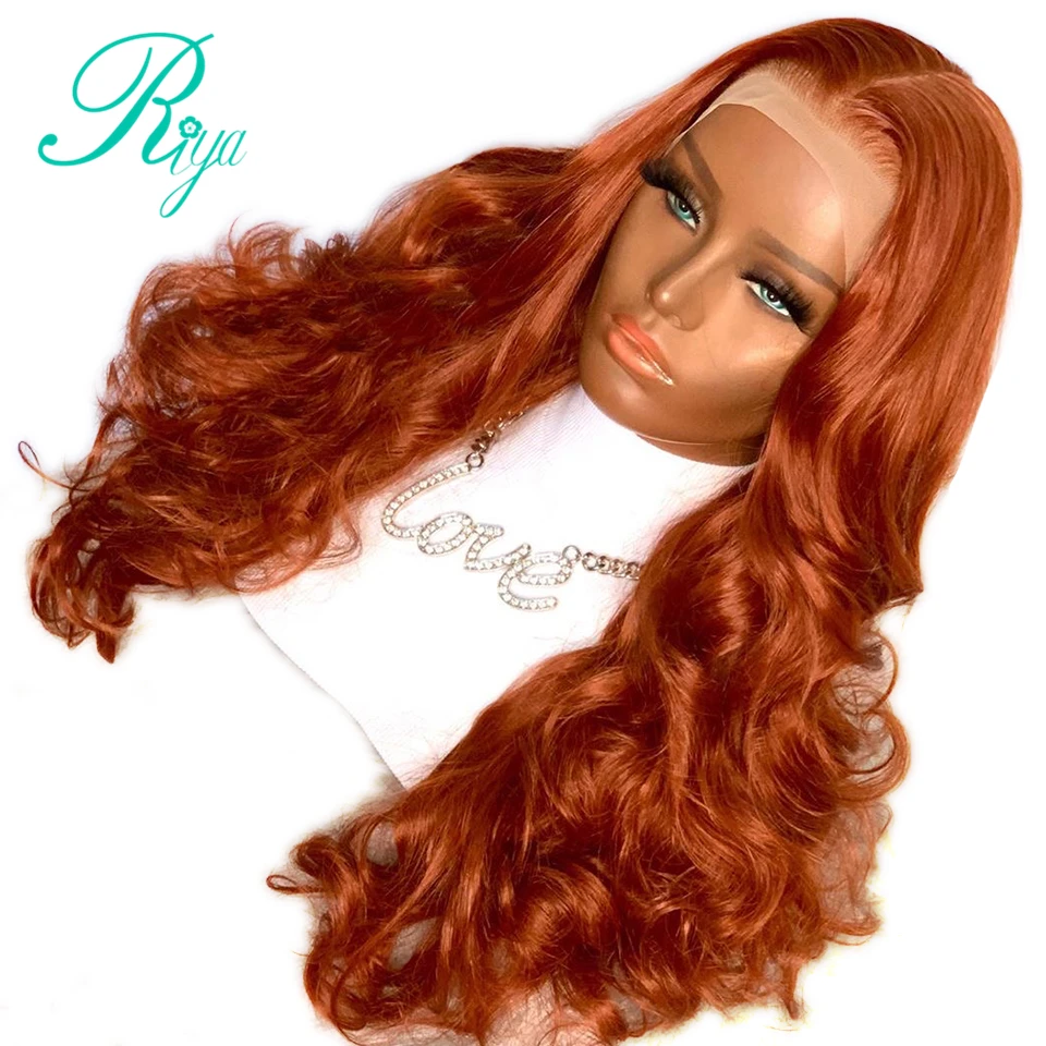 13X6 150% Невидимый клен красного цвета объемная волна Синтетические волосы на кружеве человеческих волос парики для чернокожих Для женщин H 8-24 предварительно перуанские Remy(Реми