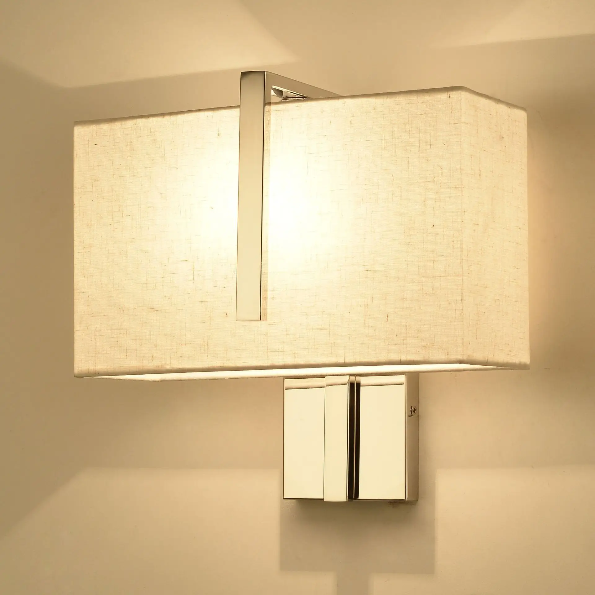 

Modern Minimalist Glorious Bedside Reading LED Wall Light Ul Ce Foreign Trade Export Stainless Steel Hotel Room Customizable