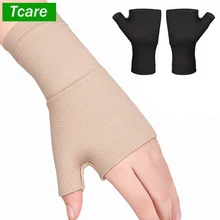 Tcare compressão pulso polegar banda cinto túnel carpal mãos suporte de pulso cinta manga golfe tenosynovitis artrite luvas
