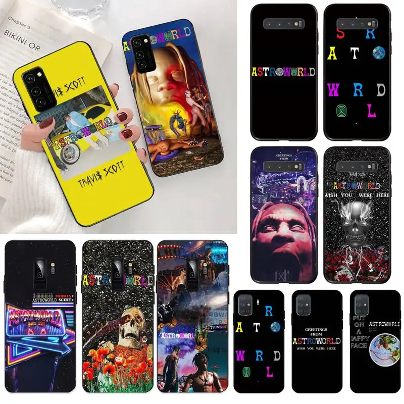 Забавный чехол для телефона Astroworld wish you WAS here шрифт Samsung S20 plus Ultra S6 S7 edge S8 S9 S10 5G lite