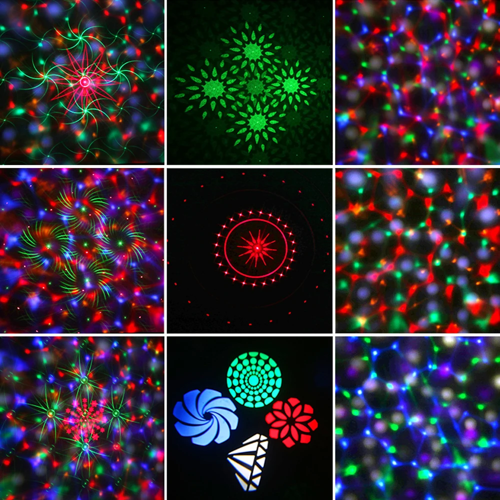 65 Вт RGBW 4 в 1 DJ Лазерный RGB сценический светильник-проектор вечерние светильник s светодиодный эффект лампа звуковая активация DMX512 Диско клуб вечерние светильник