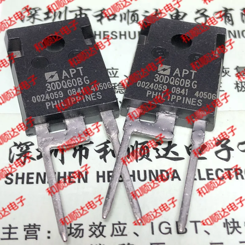 2 шт./APT30DQ60BG-247 600V 30A TO247