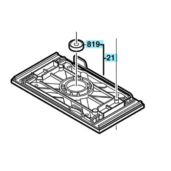 

Sander Plate for BOSCH GSS180A-C GSS180 PSS200A PSS180AC PSS150AC 2608000238