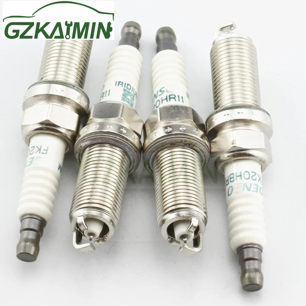 4 шт. 90919-01249 FK20HBR11 иридиевая Свеча зажигания для Toyota для Lexus GS350 IS250 LS460